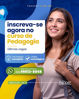 ULTIMAS VAGAS PEDAGOGIA