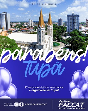 DIA 12 DE OUTUBRO - ANIVERSARIO DE TUPA