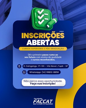 MATRICULAS ABERTAS 2026