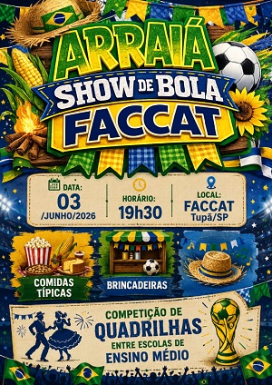 ARRAIA SHOW DE BOLA FACCAT 2026