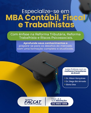 MBA EM CONTABEIS, FISCAL E TRABALHISTA