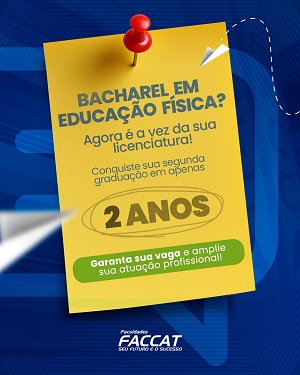 LICENCIATURA EM EDUCACAO FISICA - SEGUNDA GRADUACAO
