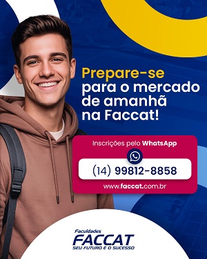 AINDA DA TEMPO DE SER FACCAT